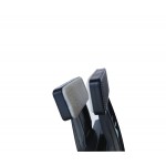 Skirt Hanger(Plastic)--with sliding clips-per50